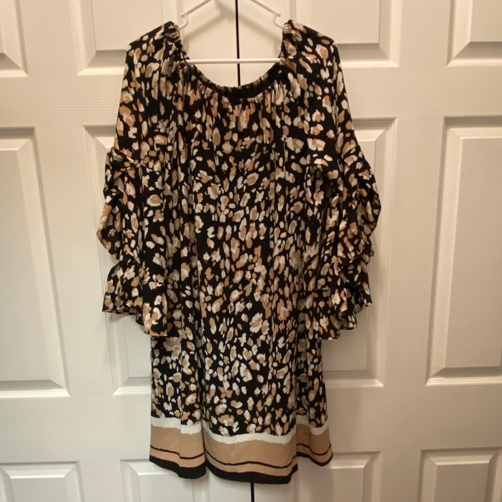 3/4 Bell Sleeve Dress